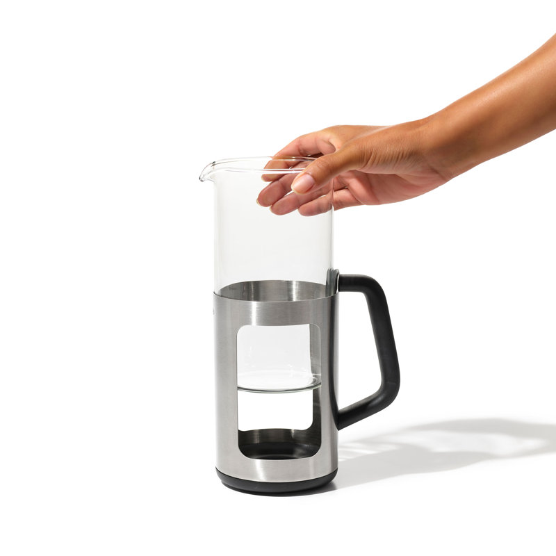 OXO 8 Cup with Grounds Lifter French Press Coffee Maker & Reviews